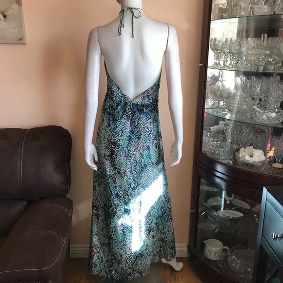 Lovers Friends Smokin Hot Print Halter Maxi Dress - Picture 4 of 8